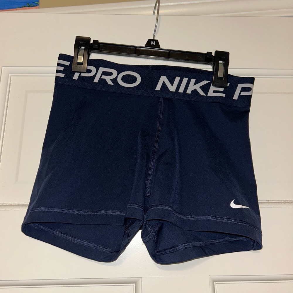Nike Pro Navy Blue Shorts